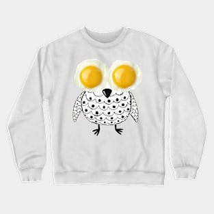 Scrambled Owl Crewneck Sweatshirt